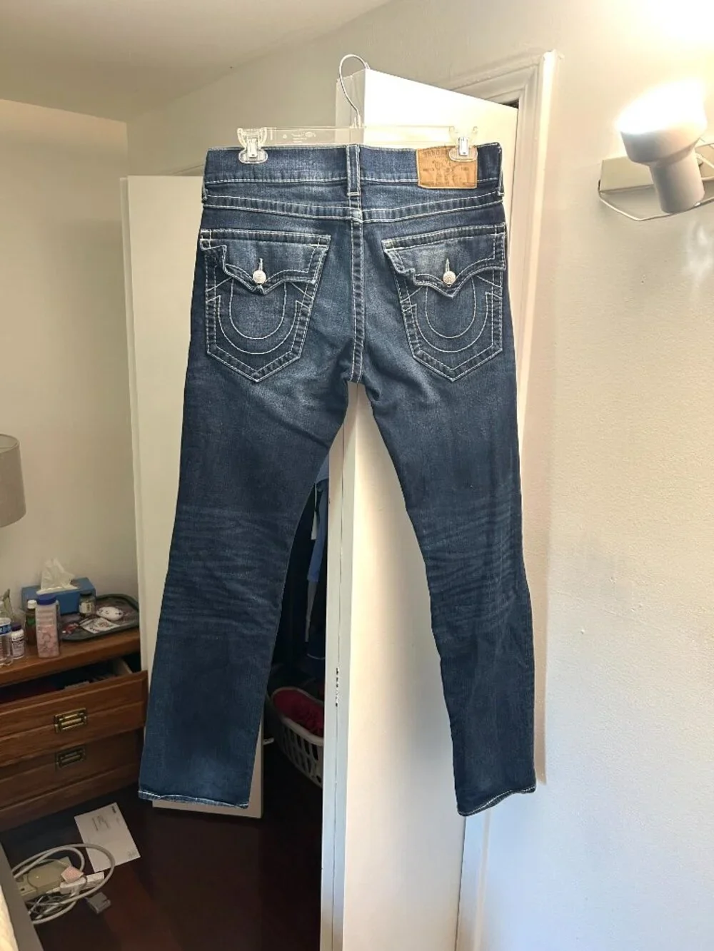Lot Of 3 Different Pair Of True Religion And Silver Mens Jeans